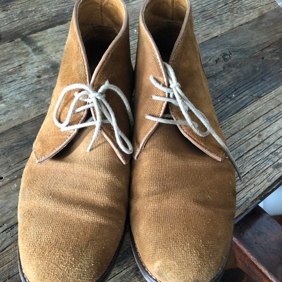 H BY HUDSON VASA WAFFLE SUEDE MOD CHUKKA BOOTS